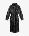 Isabel Marant Cesira Coat In Black