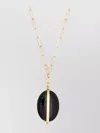 Isabel Marant Chain Necklace With Pendant
