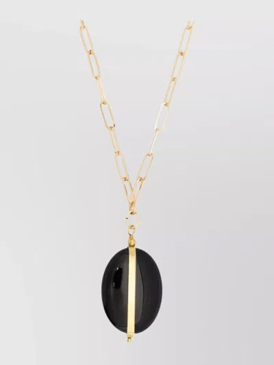 Isabel Marant Chain Necklace With Pendant