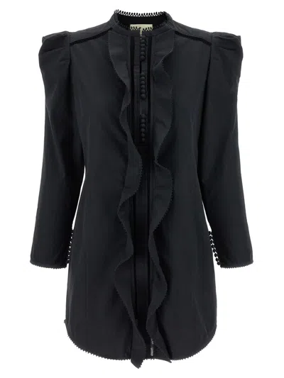 Isabel Marant 'chantal' Dress In Black