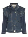 Isabel Marant Harmon Button In Blue