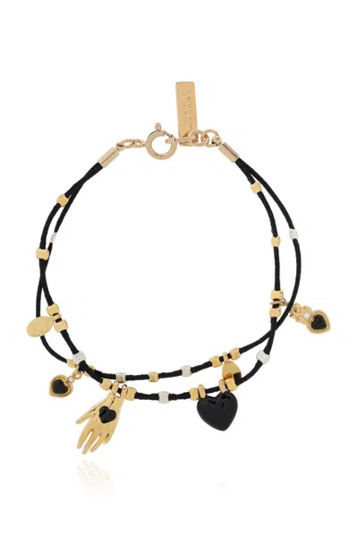 Isabel Marant Charm Bracelet In Black