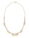 Isabel Marant Charm-embellished Necklace In Gold