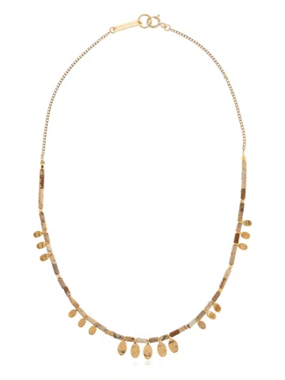 Isabel Marant Charm-embellished Necklace In Gold