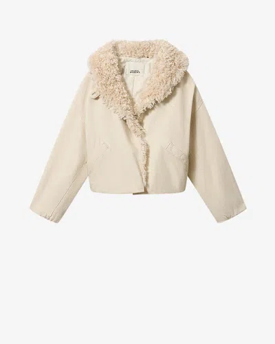 Isabel Marant Charone Jacket In Neutral
