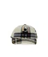 Isabel Marant Check-pattern Baseball Cap In Nude