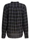 Isabel Marant Check-pattern Blouse In Black