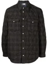 ISABEL MARANT CHECK-PRINT TWO-POCKET SHIRT JACKET