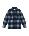 Isabel Marant Marant Kervon Checkered Overshirt In Black