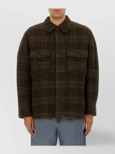 ISABEL MARANT CHECKERED POCKETS LONG SLEEVES JACKET