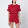 Isabel Marant Cherry-coloured Zelitos Cotton T-shirt Women