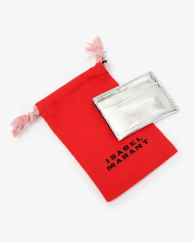 Isabel Marant Chiba Card-holder In Silver
