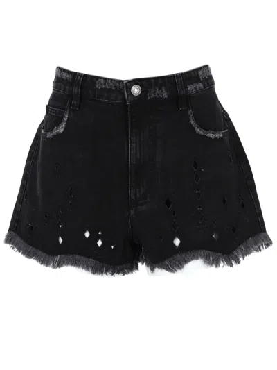 Isabel Marant Chic Cotton Shorts For Women - Ss26 In Black