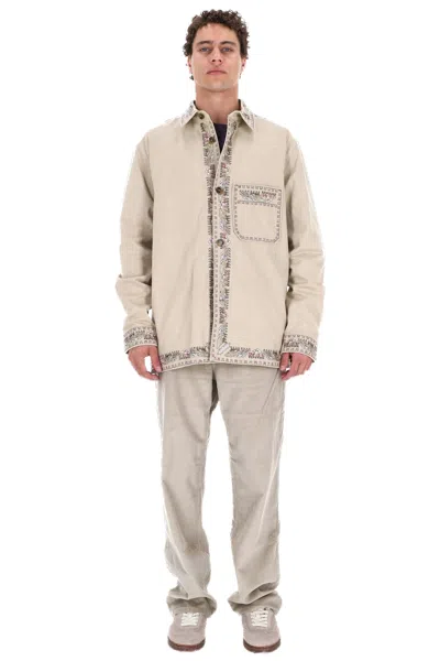Isabel Marant Chic Elevated Coat For Men In Neutral