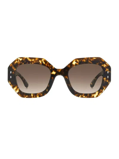 Isabel Marant Chic International Fit Eyewear With 145mm Temples In Brown
