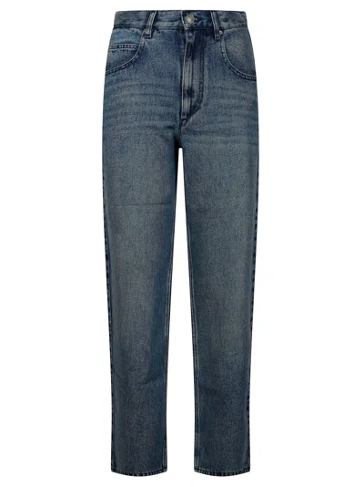 Isabel Marant Chic Women's Jenny Pants For Spring/summer 2026 In Blue