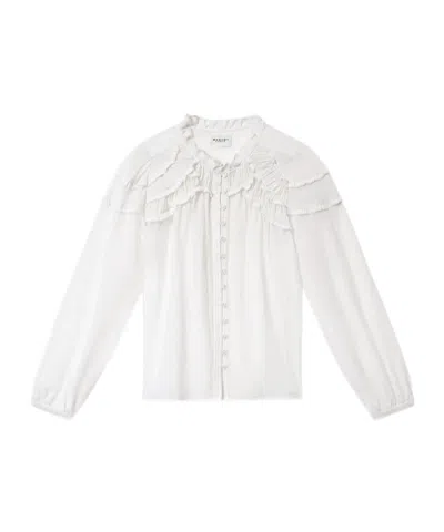 Isabel Marant Christa Blouse In White