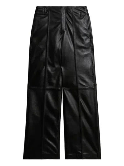 ISABEL MARANT CIARA LEATHER TROUSERS
