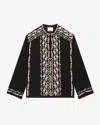 Isabel Marant Pattern Printed Long In Black