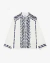 Isabel Marant Cikariah Blouse In Ecru