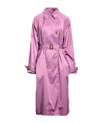 Isabel Marant Classic Double-breasted Trench Coat In Pink