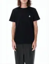 Isabel Marant Classic Short-sleeve T-shirt With Subtle Logo Accents In Black