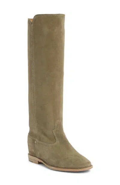 Isabel Marant Cleave Knee High Boot In Brown