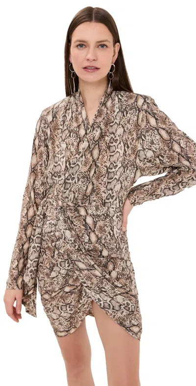 ISABEL MARANT CLEORA DRESS NATURAL