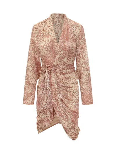 Isabel Marant Cleora-gb Dress In Pink