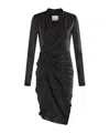 Isabel Marant Cleora Midi Dress In Black