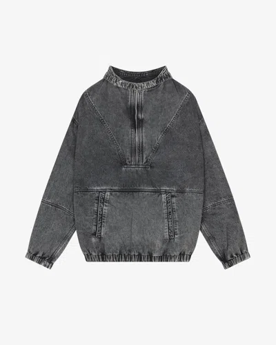 Isabel Marant Clode Top In Black