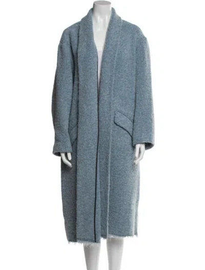 Pre-owned Isabel Marant Coat In Blue
