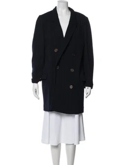 Pre-owned Isabel Marant Coat In Blue