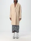 Isabel Marant Efegozi Wool, Cashmere And Silk Coat In Beige