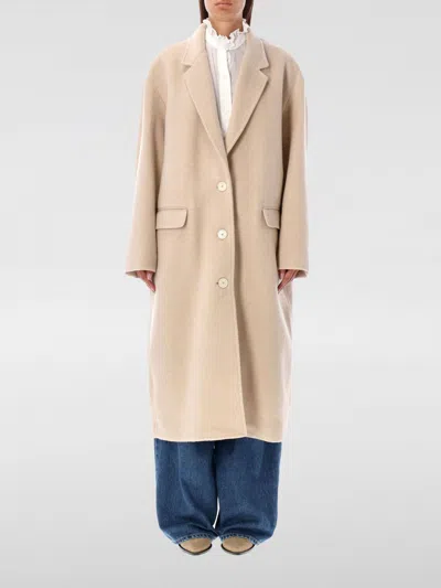 ISABEL MARANT COAT ISABEL MARANT WOMAN COLOR BEIGE,F86342022