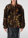 Isabel Marant Delima Leopard-print Bomber Jacket In Bunt