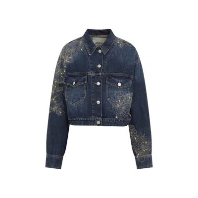Isabel Marant Isleya Jacket In Blue