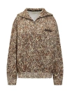 Isabel Marant Wilda Sweatshirt With Leopard Print In Multicolor