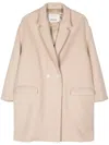 Isabel Marant Efegozi Double-breasted Coat In Beige