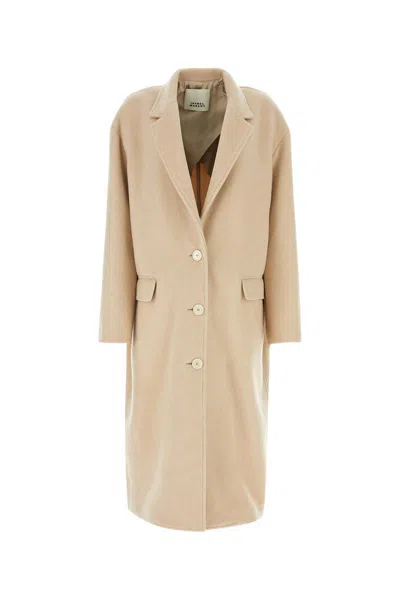 Isabel Marant Coats In Beige