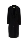 Isabel Marant Black Triple Breasted Trench Coat In Black