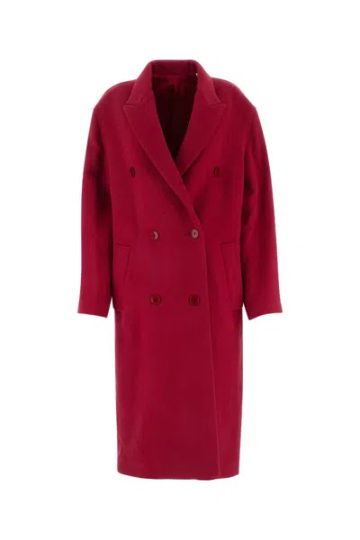 Isabel Marant Coats In Neutral