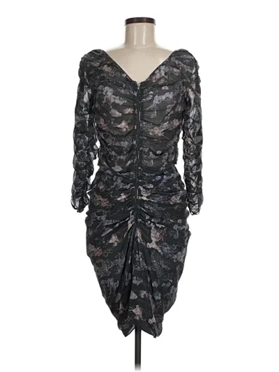 Pre-owned Isabel Marant Cocktail Dress In Gray