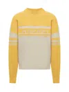 Isabel Marant Round-neck Long-sleeved Sweater In Yellow
