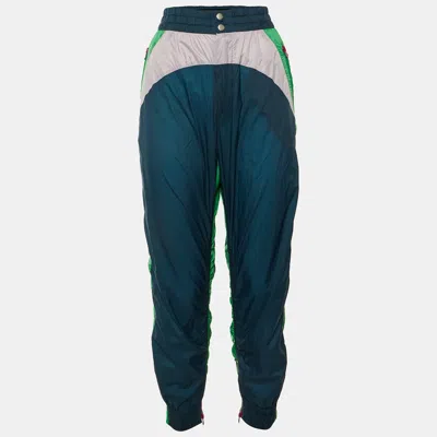 Isabel Marant Color Block Nylon Raruso Joggers In Multi