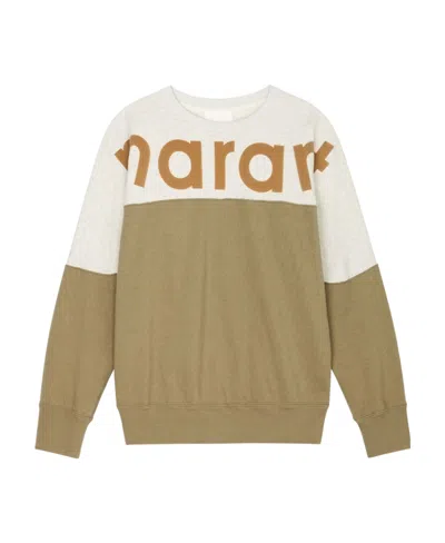 ISABEL MARANT ISABEL MARANT TWO-TONED CREWNECK SWEATSHIRT