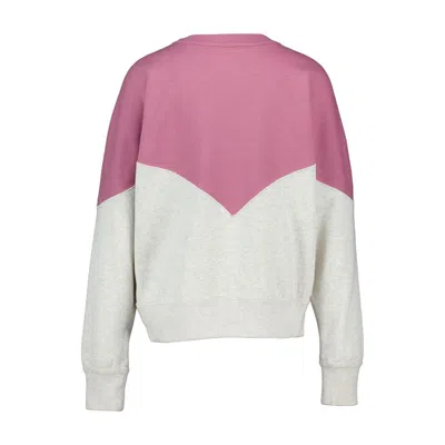 Isabel Marant Color-block Cotton Sweatshirt In Multi