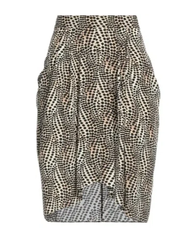 Isabel Marant Colorful Patterned Skirt In Multi