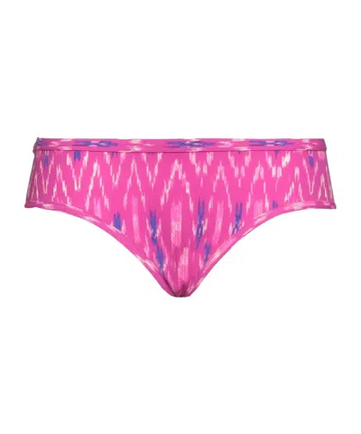 Isabel Marant Colorful Stretch Bikini Bottoms In Pink