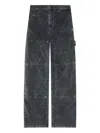 Isabel Marant Corduroy Panelled Trousers In Gray